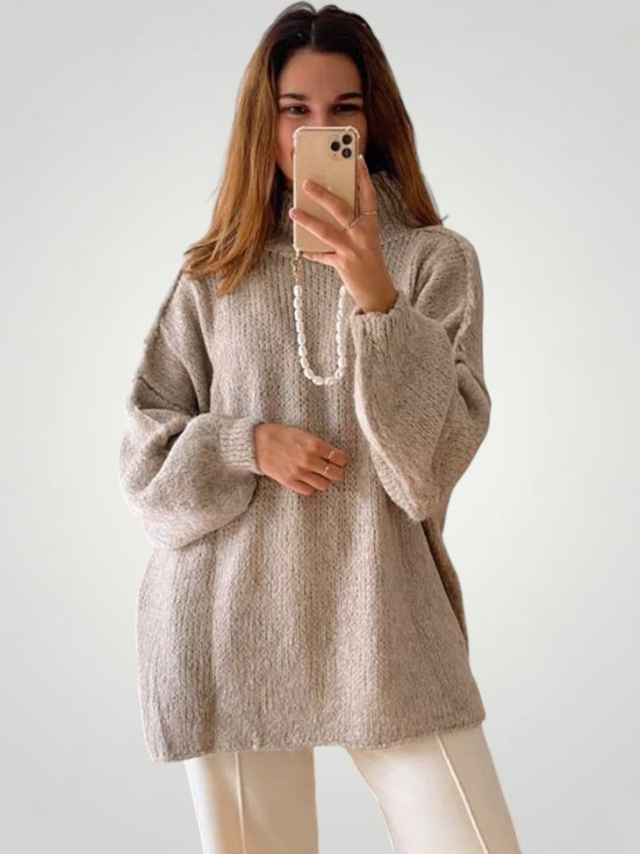 Annedore | Eleganter Übergroßer Herbstpullover mit Komfort