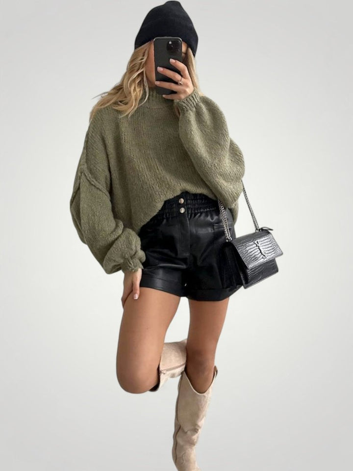 Annedore | Eleganter Übergroßer Herbstpullover mit Komfort