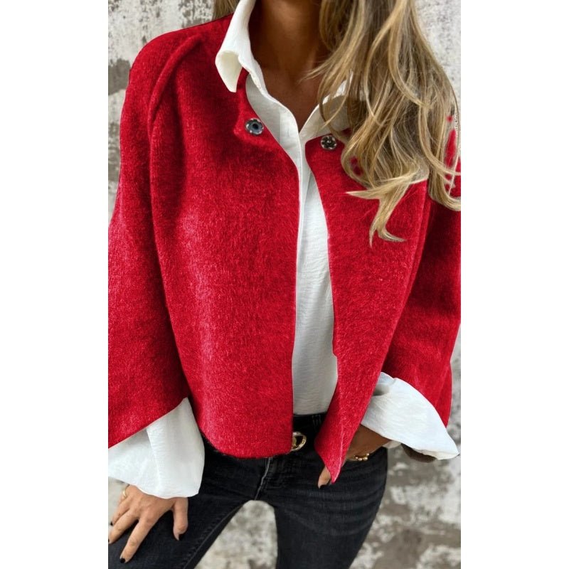 Elise | Kurze Jacke mit eleganten, ausladenden Ärmeln