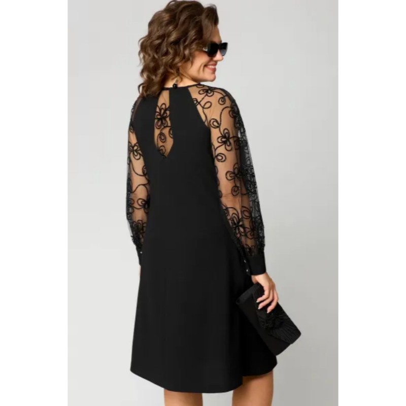 Elara | Elegantes Spitzenkleid in Übergrößen