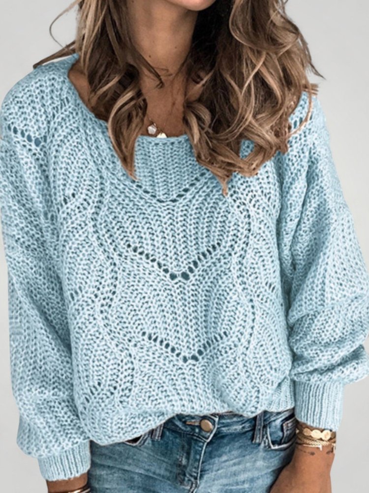 Sibyl | Strukturpullover mit Eleganz und Komfort