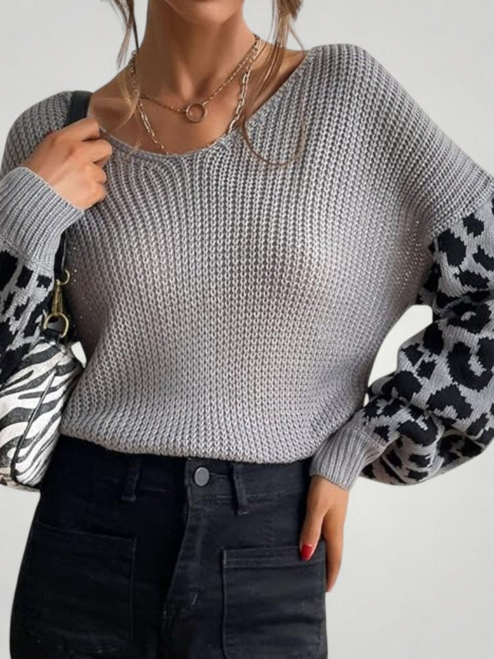 Amrei | Vielseitiger Strickpullover für Eleganz